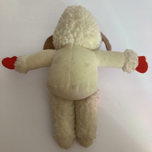 Vintage 90s Lambchop 9” Plush Stuffed Animal Toy Shari Lewis 1992 - Picture 5 of 11