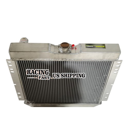 Aluminum Radiator For 1967-1973 Ford Falcon Mustang Fairlane V8 2.8L Fan Shroud - Picture 6 of 7
