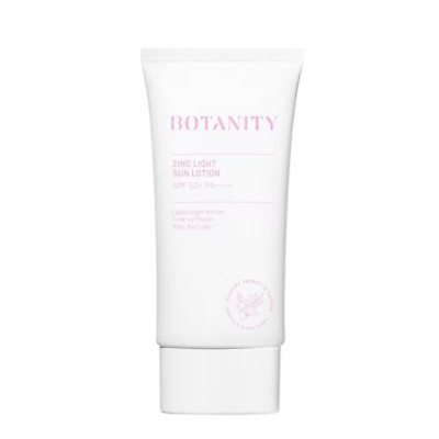 BOTANITY Zinc Light Sun Lotion SPF50+ PA++++ 50ml (1.69oz)