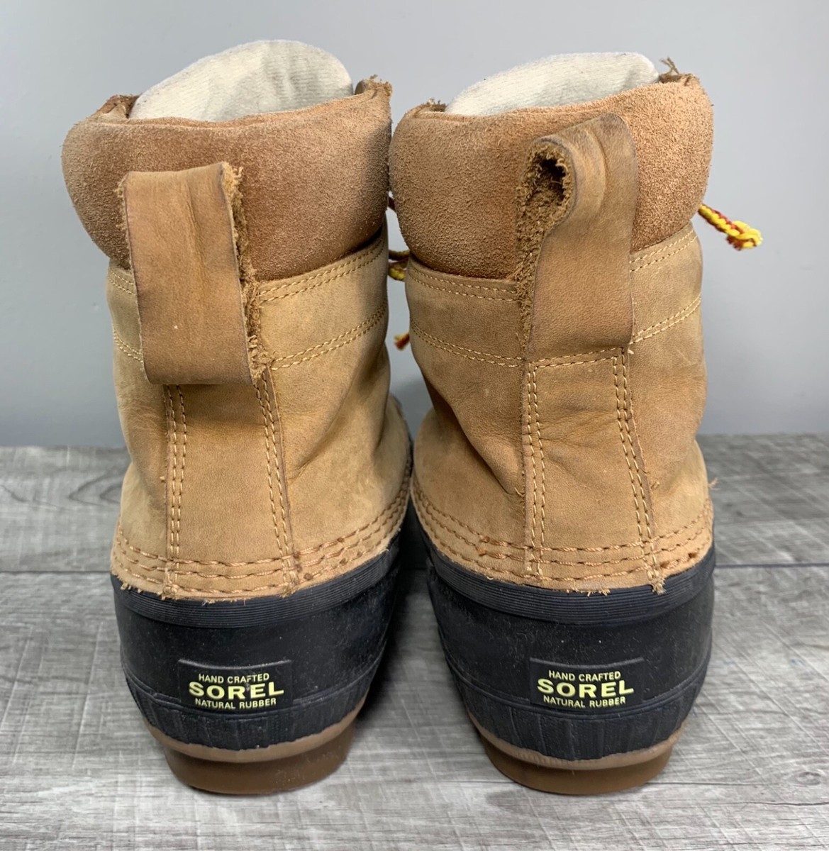 Mens Sorel NM2575 Cheyanne II Lace Up Duck Rain Winter 