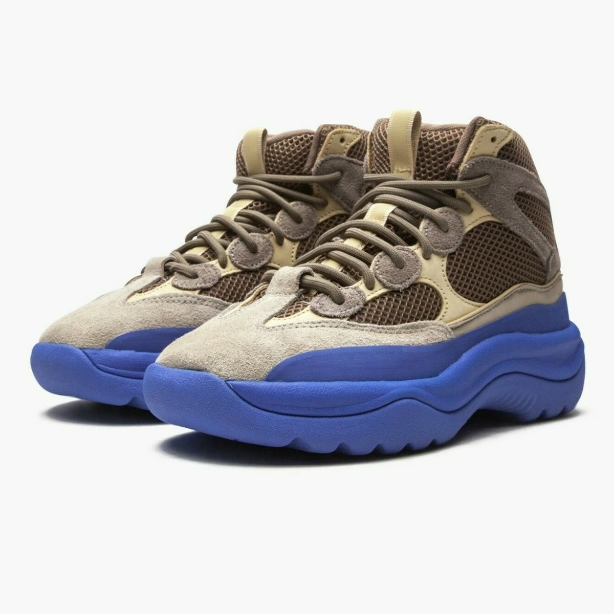 yeezy boots blue taupe