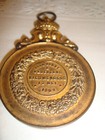 Antique gilded bronze medal Leopold II Koning Der Belgen Vor Vorst and Vaderland — photo 2