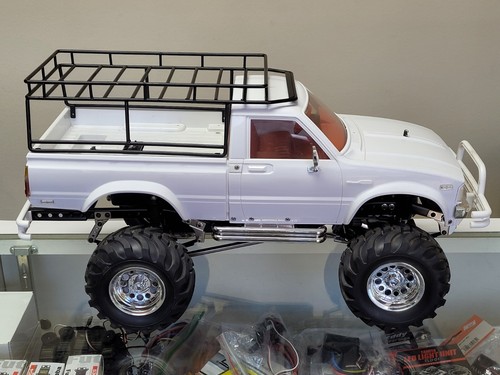 Verwenden Sie Clone HG P407 1/10 2,4G 4WD 4x4 Pickup 3-Gang LKW Rock Crawler RC ESC - Bild 13 von 24
