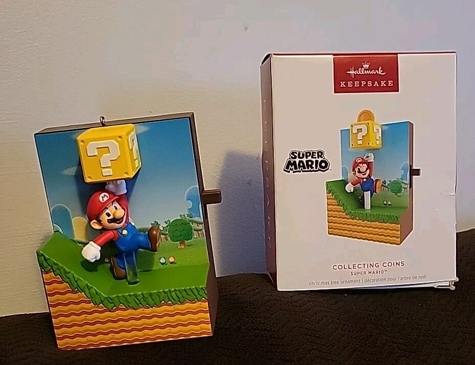 Hallmark Keepsake 2024 Magic Sound & Motion Super Mario Bros