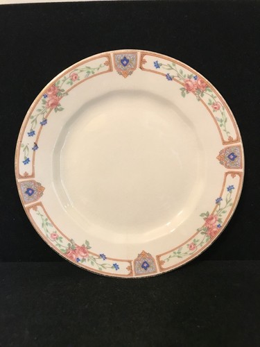 VINTAGE SET OF THREE EDWIN M. KNOWLES CHINA CO. VITREOUS BREAD PLATE 6" 23-2-1 - Picture 2 of 7