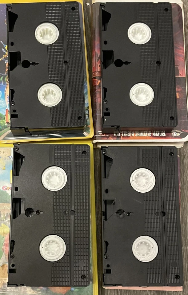 4 RANDOM KID'S MOVIE VHS JIMMY NEUTRON PHANTOM 2040 BABY HUEY CHARLOTTE'S WEB - Image 4 of 4