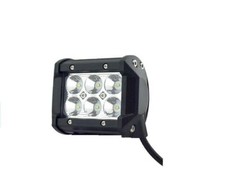 FARO LAMPADA SUPPLEMENTARE PROFONDITA AUTO FUORISTRADA 12V 6 LED 18W 6000K IP68
