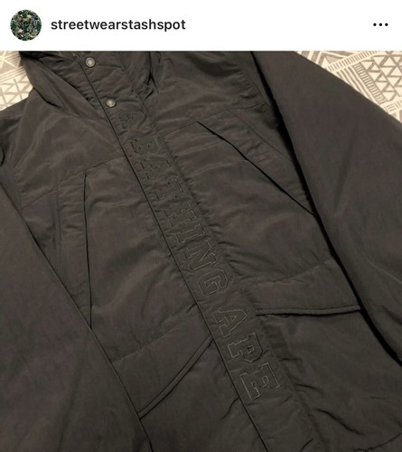A Bathing Ape Bape Puffer Jacket Size Medium - Picture 3 of 11