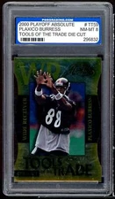 Plaxico Burress Rookie Card 2000 Playoff Tools Of The Trade #tt59 PGS 8 NM-MT