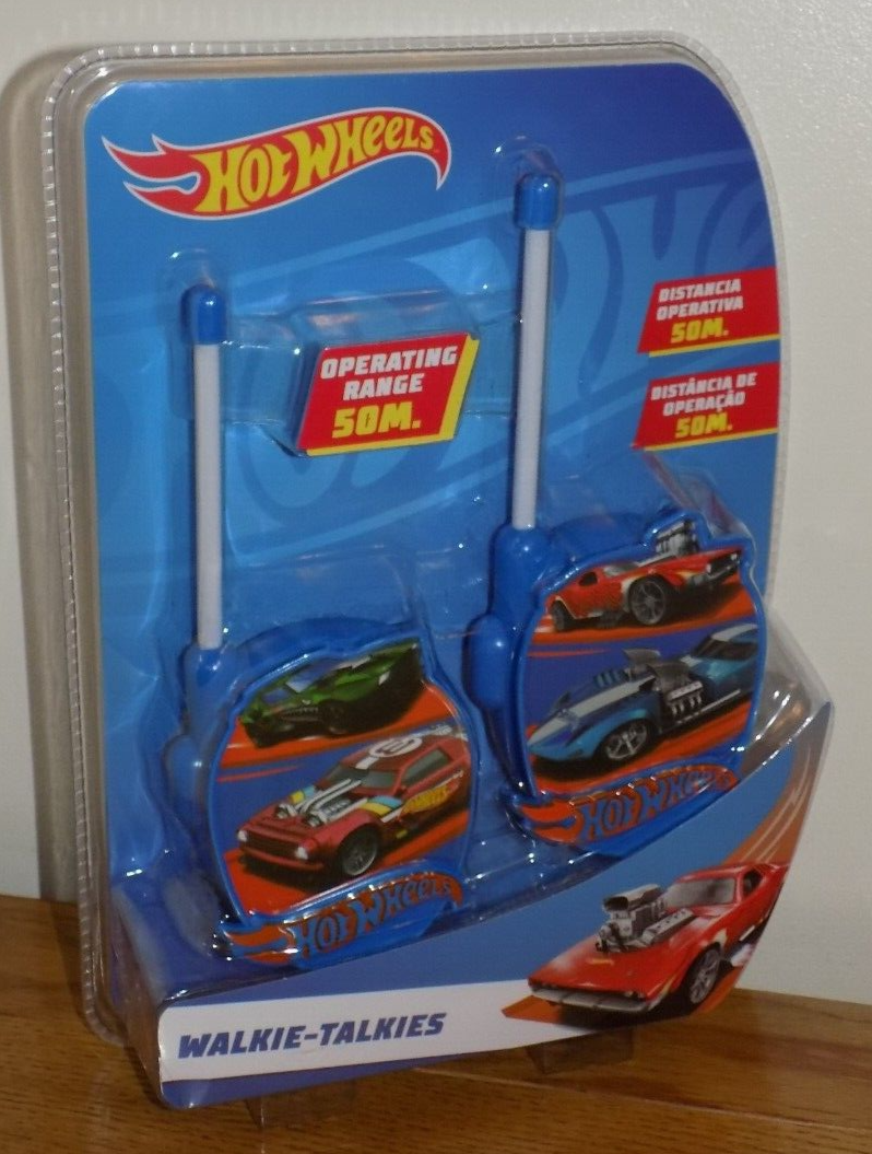 Hot Wheels Walkie Talkies - 50m Distance - BRAND NEW