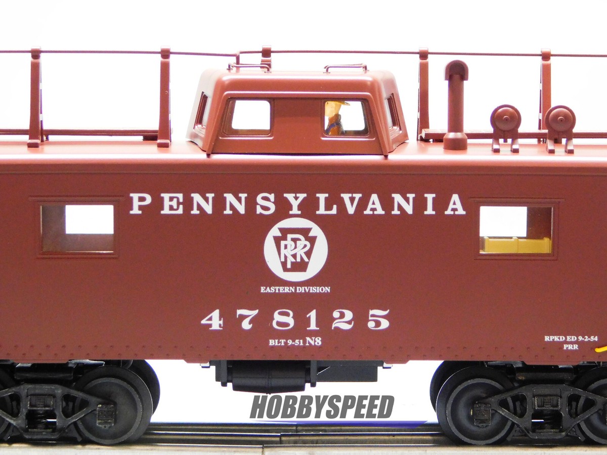 LIONEL PENNSYLVANIA N8 CABIN CAR 478125 train O GAUGE PRR caboose