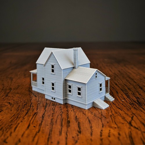 Z-Scale - Sears Silverdale 1920s Kit Home - 1:220 Scale Building House - Picture 8 of 11