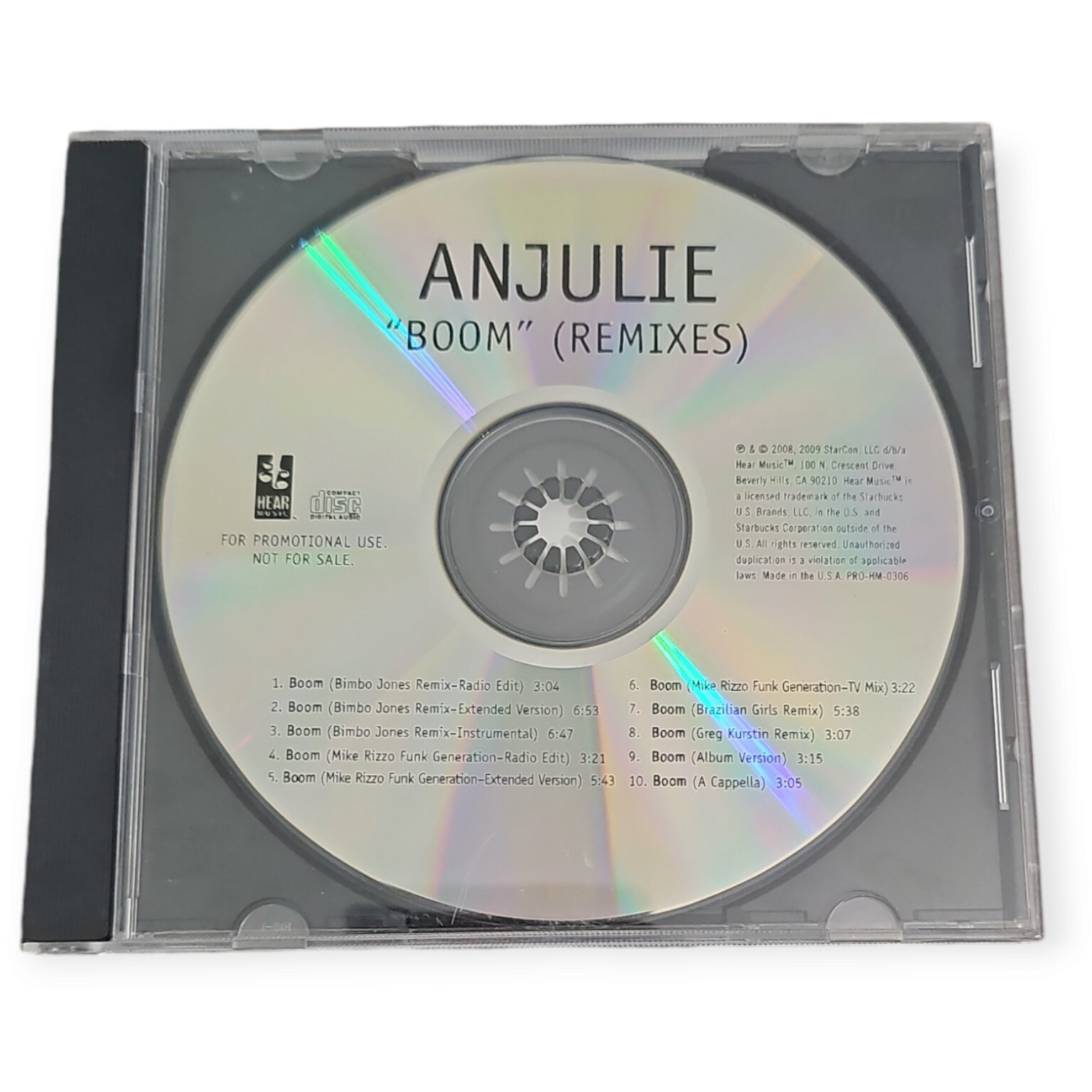 Boom (Remixes) [2009 Promotional CD Maxi-Single]