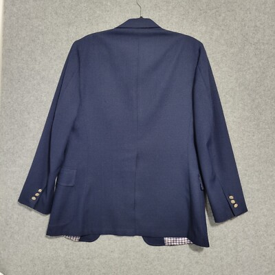 Blazer Bleu Marine Arnold Palmer 38R - Style Militaire USS Missouri - Occasion TB