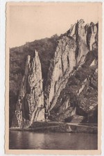 CARTE POSTALE ANCIENNE NOIR & BLANC CPA DINANT ROCHER BAYARD BRETAGNE