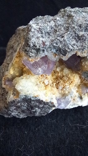 Amethyst, Osilo, Sassari, Sardinien, Italien Altfund . - Bild 2 von 10