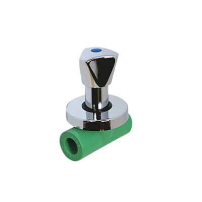 PPR Aqua-Plus Rohr Absperrventil, Fusiotherm Schweißtechnik PP-R 20mm - 25mm