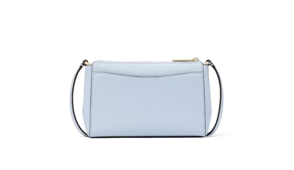 Kate Spade Leila Mini Top Zip Crossbody Bag Serenity Blue Kate Spade Leila Mini Top Zip Crossbody Bag Serenity Blue