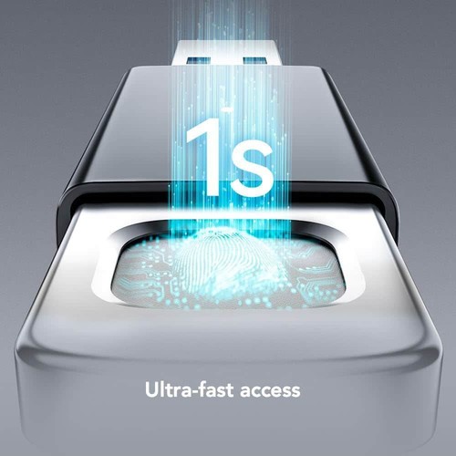 Lexar JumpDrive Fingerprint F35 PRO USB 3.2 Flash Drive 64GB LJDF35P064G-RNBNG - Afbeelding 2 van 5