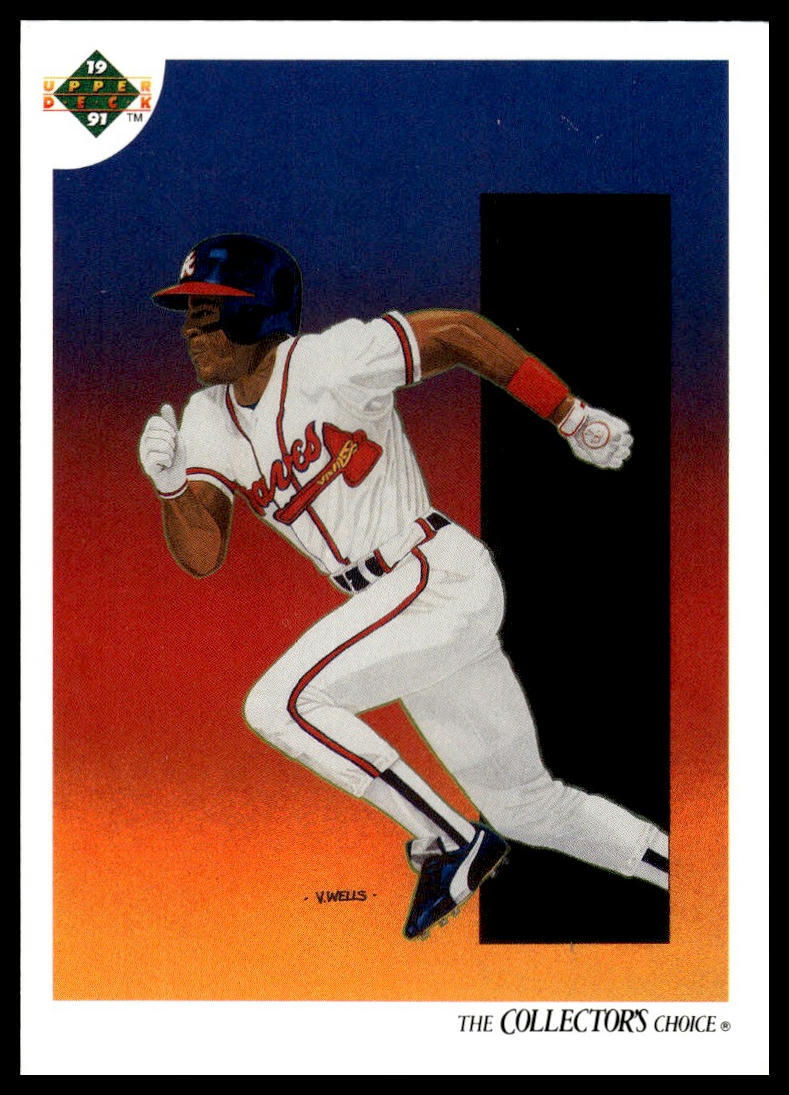 1991 Upper Deck #82 Ron Gant