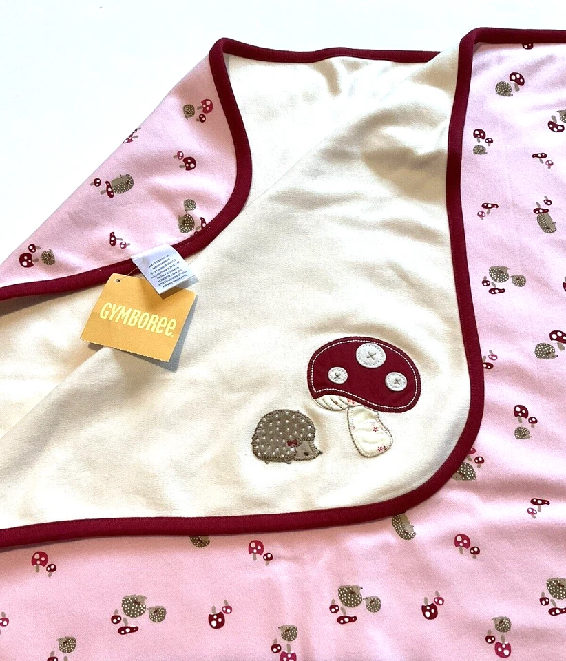 Difícil de Encontrar De Colección Nueva Con Etiquetas Gymboree 2006 EXTERIOR CAPRICHO Vacaciones Erizo Seta Manta Foto 2 de 4