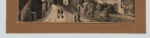 M. MERIAN (1593-1650), Zu Heydelberg. Straßen von Heidelberg, Rad. Barock - Bild 5 von 5