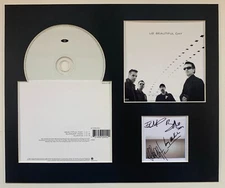 U2 - Signed Autographed - BEAUTIFUL DAY - Album Display