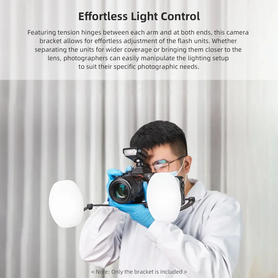 Flexible Flash Bracket for Dental Photography Portrait Macro Photography - Image 2 of 4