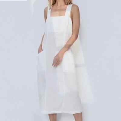 Lunya | Woven Linen Dress | White Dresses for Women
