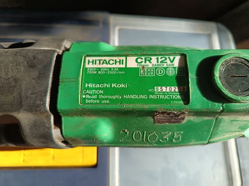 Hitachi CR12 230V 720W Säbelsäge (10) DC - Bild 3 von 6