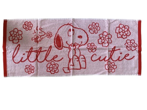 PEANUTS SNOOPY WOODSTOCK Bath Towel & tenugui 100% Cotton Beach towel - Picture 3 of 6