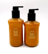 Set/ 2 Oribe Cote d'Azur Replenishing Body Wash & Restorative Body Cream ~