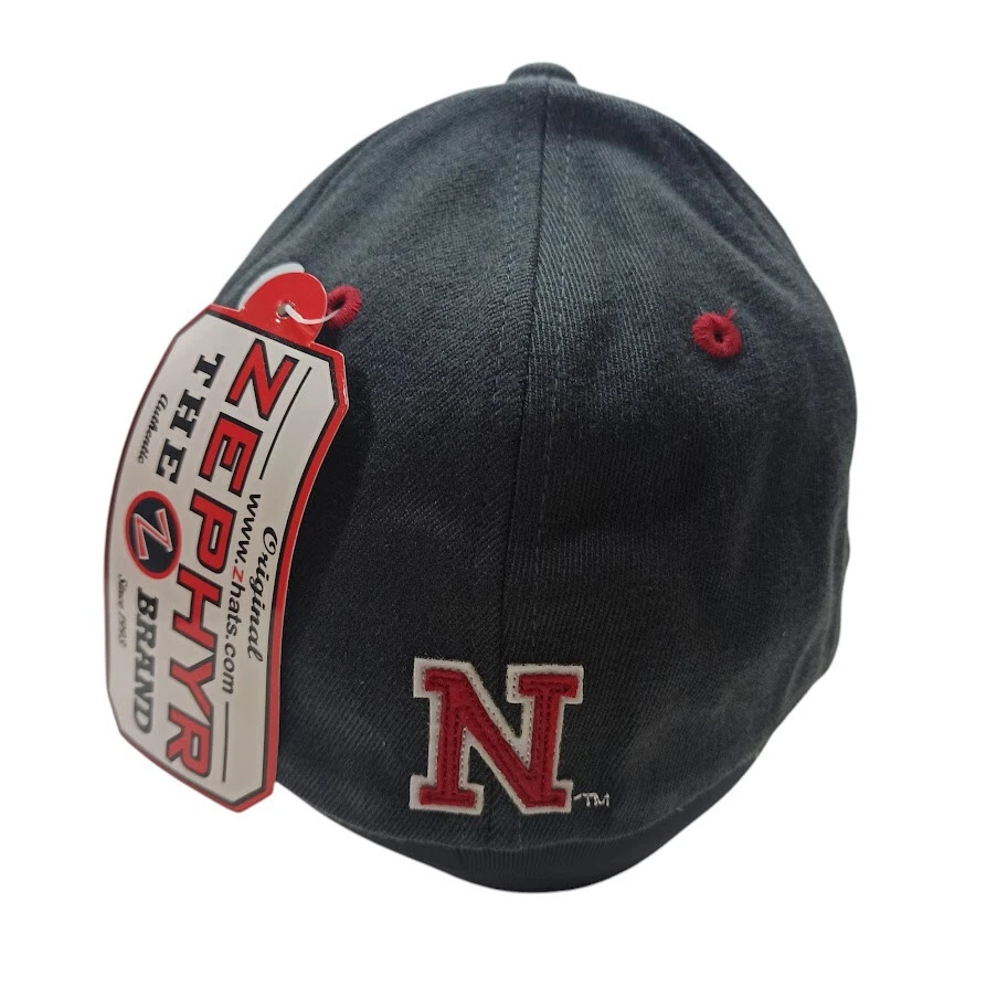 Nebraska Hat Cap Baseball Size M/L Stretch Fit Zephyr NEW Omaha Lincoln NE - Image 2 of 4