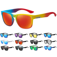 OCCHIALI DA SOLE 100% Polarizzati e UV400 Retrò Vintage Sportivi da Guida UOMO