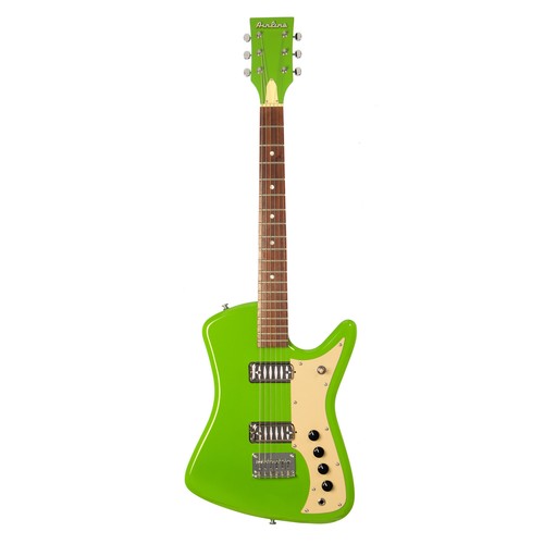 Airline Guitars Bighorn - Green - Vintage Reissue Electric - NEW! - Picture 7 of 12