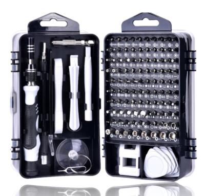 115stk Handy Öffnungs Reparatur Werkzeugset Feinmechaniker Schraubendreher Tool