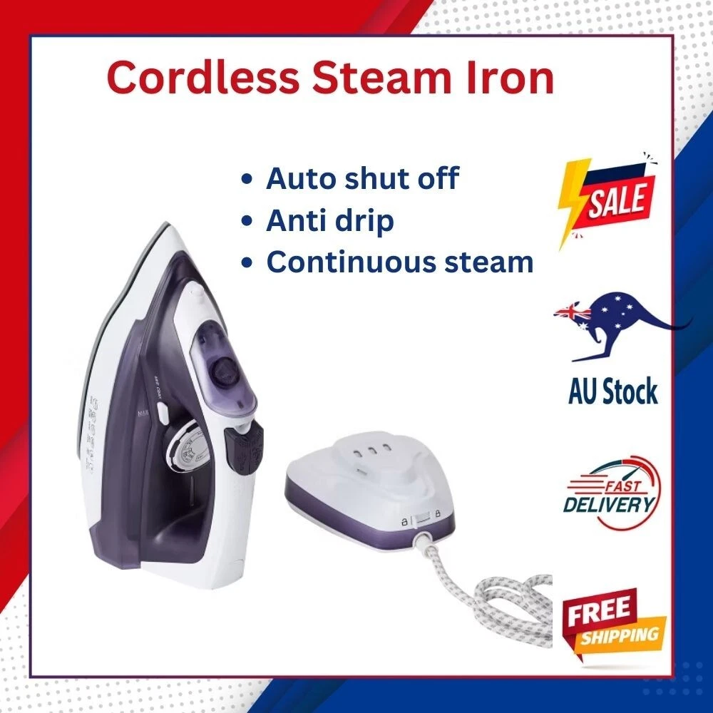 Anko cordless steam iron deals