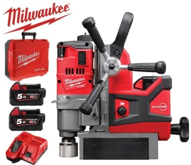 MILWAUKEE, Perceuse Magnétique 18V 5Ah, M18 FMDP-502C