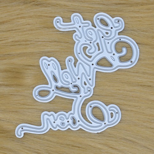 A "Get Well Soon" Sentiments Metal Cutting Die, Card Making, Scrapbooking, E1 - Picture 8 of 10