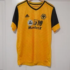 Wolverhampton Wanderers 2018-2019 Adama Traore Home Shirt Adidas Jersey Size L