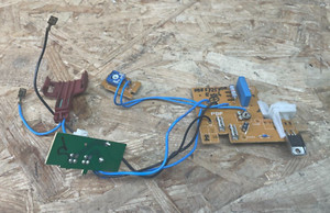 Elektronik Platine mit Schalter für Staubsauger BOSCH VBB S725V00