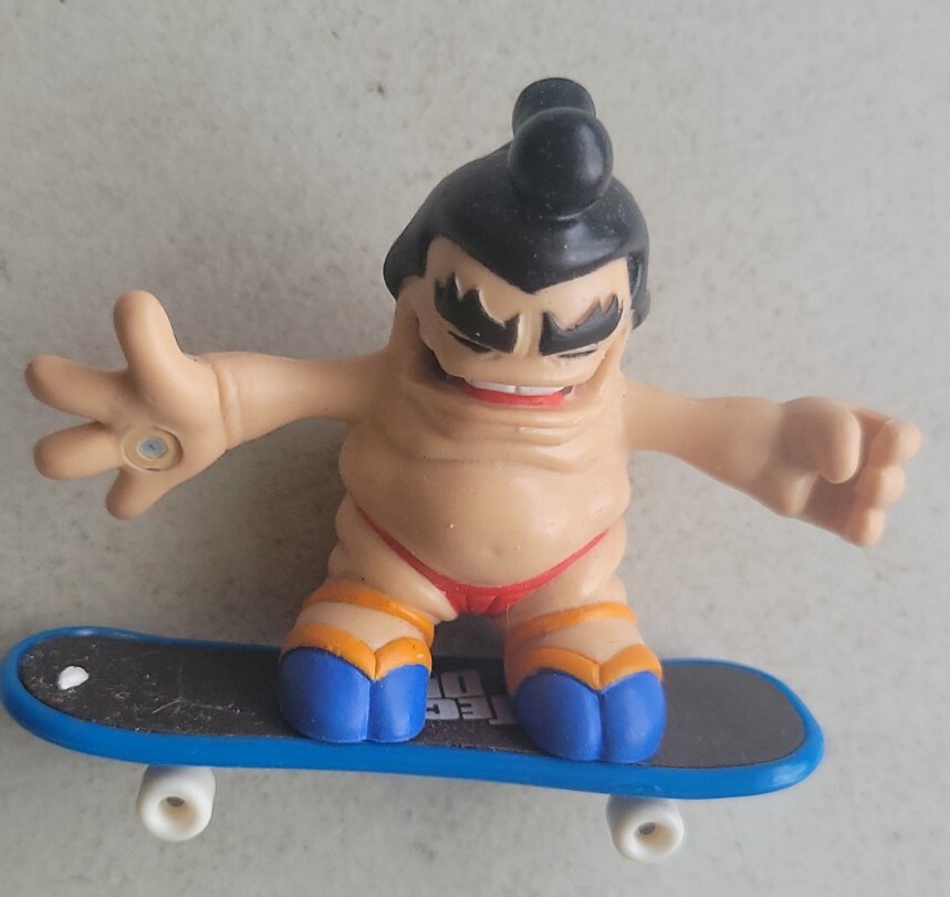 TECH DECK DUDES SUMO SAN TOPKNOT RED MAGNET ARMS X-CONCEPTS LOOSE
