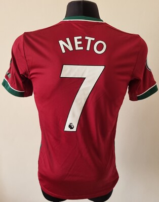 Wolverhampton Wanderers Neto 7 Mサイズ Wolverhampton Wanderers 2020 - 2021 Away football Adidas