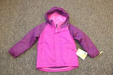 New All In Motion Girls 3-in-1 Winter Hooded Jacket PINK Size XL 16 