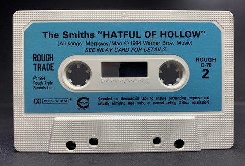 The Smiths HATFUL OF HOLLOW Cassette ROUGHC76 **UK 1ST ISSUE 1984** EX/NEAR MINT - Picture 7 of 9