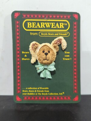 Boyds Bears Bearware 2004 ''Hippity Hop'' Easter Bear Pin