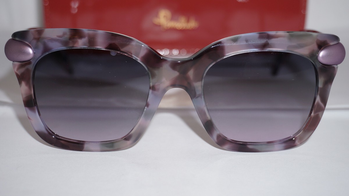 POMELLATO Made in Italy New Sunglasses Havana Transparent Violet PM0030S POMELLATO New Sunglasses Havana Transparent Violet PM0030S  main image 4