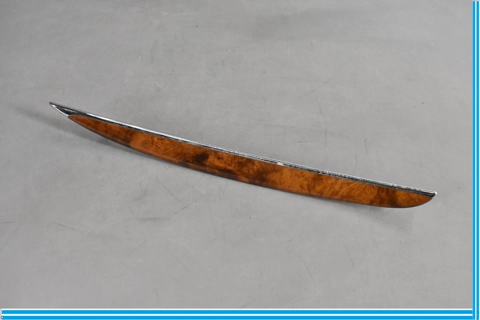 06-09 Panel de puerta trasero izquierdo para conductor Mercedes W209 CLK350 CLK550 inserto de madera OEM Foto 3 de 4