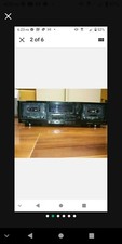 Sony TC-WA7ES Stereo Dual Cassette Deck for parts/repair