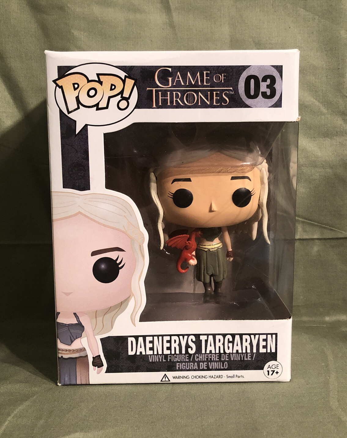 daenerys targaryen red dragon pop